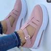 Summer hollow sandals women's platform casual breathable Velcro wedge heel women's shoes