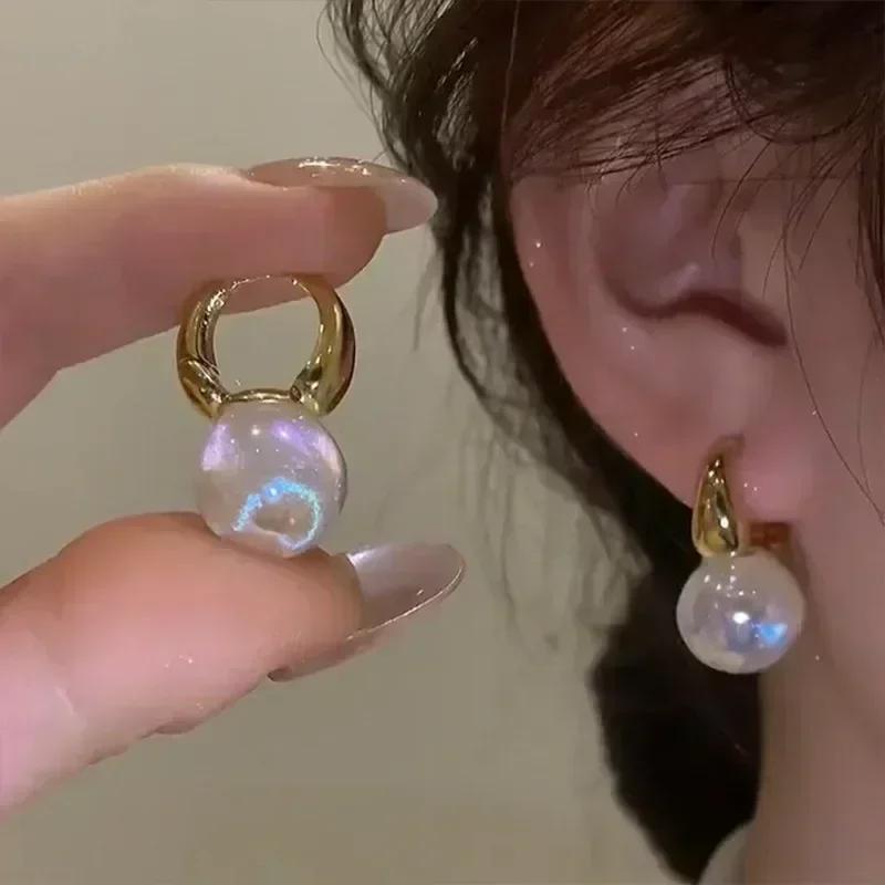 Fashion Black Crystal Inlaid Zircon Earrings Women's Exquisite Mysterious Charm Prom Accessories Party Jewelry Anniversary Gifts