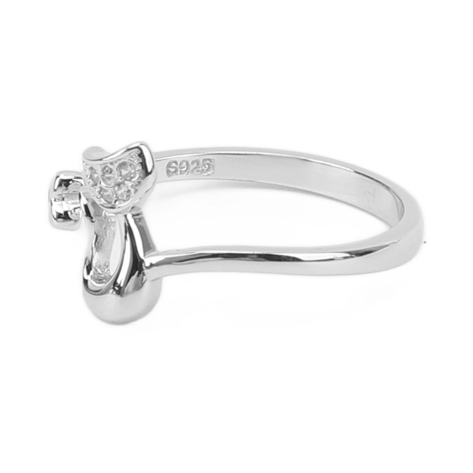 

Open Ring Cat Shape Adjustable Lightweight Cute Fashionable Women Ring for Daily Party