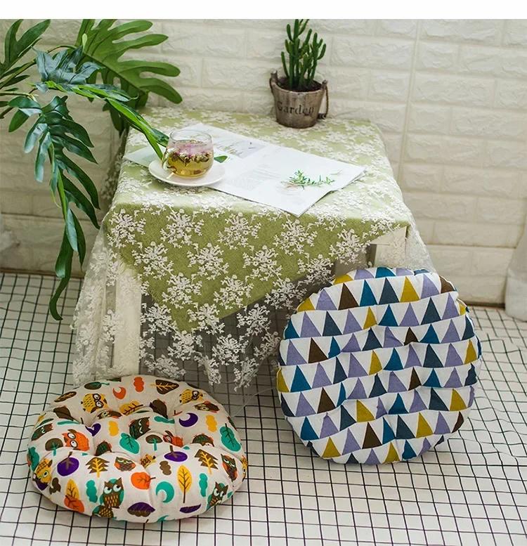 Outdoor Garden Patio Home Kitchen Office Sofa Chair Seat Soft Cushion Pad Cute Pillow Chair Seat Cushion  (Size:40cm)