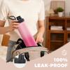 WATERSY Outdoor Sport Wasserflasche Edelstahl Vakuumisoliert 650ml Doppelwandige Thermoskanne Kaffeetasse für Wandern Fitnessstudio Reisen