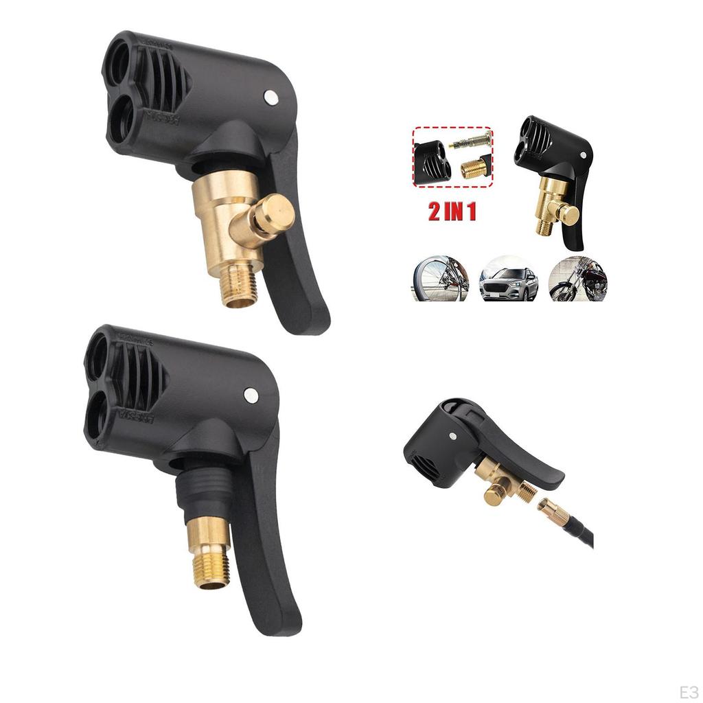 Automobile Car Air Tyre Tire Nozzle Universal Fitting Components for and Daily Use Accs Professional