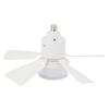 Ceiling Fan with Light 3 Colors Dimmable Quiet LED Ceiling Fan Lamp Screw in E26 Base Timer Function APP Control