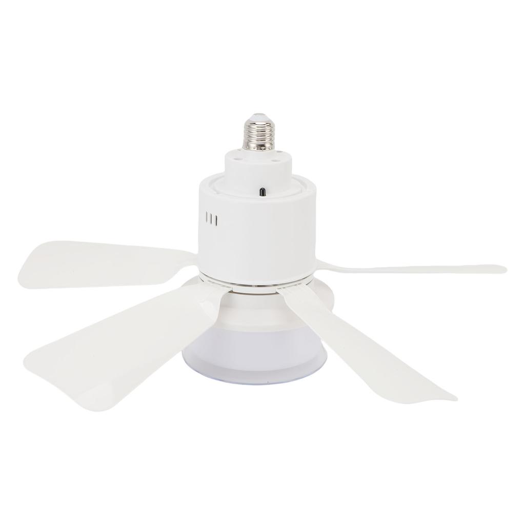Ceiling Fan with Light 3 Colors Dimmable Quiet LED Ceiling Fan Lamp Screw in E26 Base Timer Function APP Control