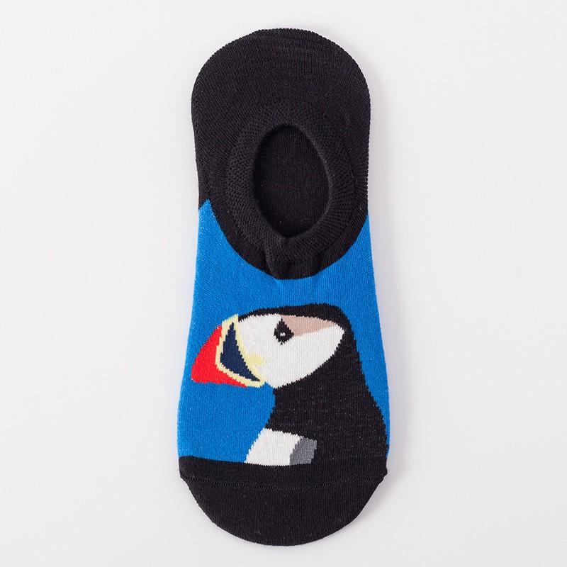 Womens Invisible Low-Cut Cotton Socks Non-Slip Ankle Breathable Casual Short Daily Wear