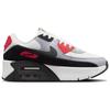 Nike Women Air Max 90 LV8 Summit White Black Wolf Grey Smoke Grey Infrared FD4328-101