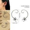 Gothic Scorpio Animal Earrings For Ladies With Electroplated Alloy Design