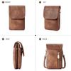 Stylish Phone Case Lightweight PU Leather Card Holder With Phone Slot Compact Crossbody Bag For Daily Use