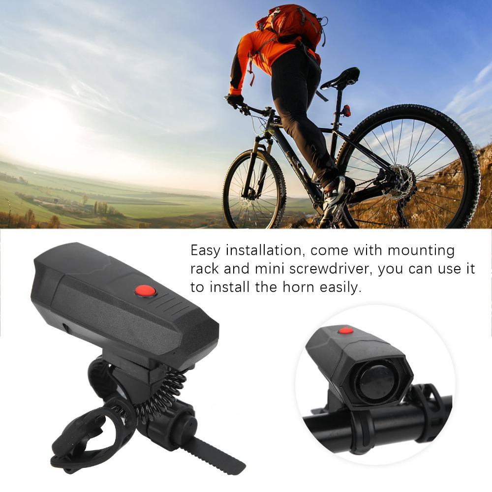 Handlebar Mount Bike Horn Adjustable Volume Bicycle Horn Durable Bicycle Bell  Cycling Road