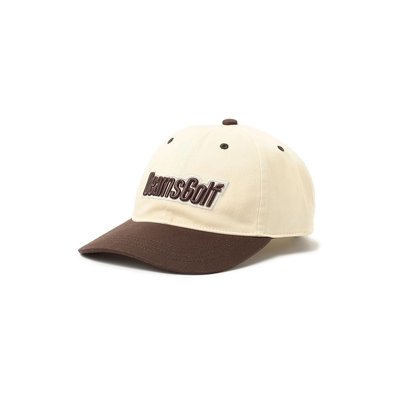 

[Beams Golf] hat color scheme logo cap BROWN ONE SIZE