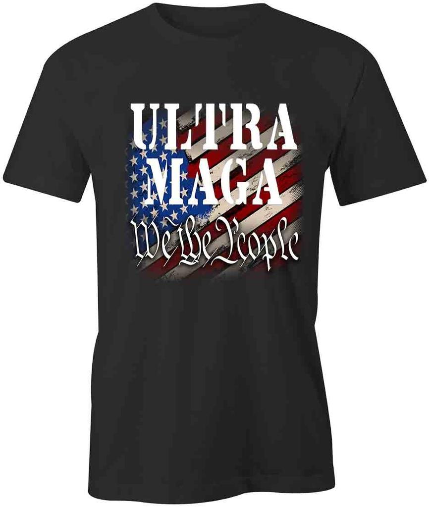 ULTRA MAGA WE THE PEOPLE TShirt Tee Printed Graphic T-Shirt Gift S1BCB058