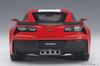 AUTOart Chevrolet Corvette C7 GranSport Stripe Black Hashmark 1/18 Red/White