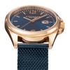 Coach Greyson Watch, 41mm, Men's, Navy, Blue Dial, Quartz Movement, Water Resistant, Mineral Glass, 14602620