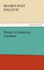 The History of American Literature Book
