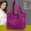 Women's Multi-Compartment Canvas Tote: Large Capacity Shoulder Bag for Shopping, Short Trips, and Everyday Use