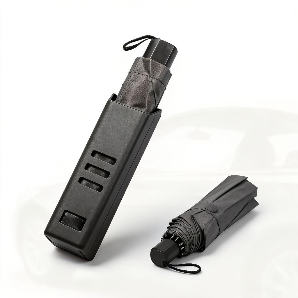 1 Car Trunk Umbrella Storage Box—easy To Install and Space-saving Car Accessory