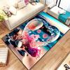 Crystal Love Pattern Carpet Romantic Theme Beach Floor Mat Soft Area Rug for Living Room Sofa Bedroom Non-slip Creative Doormat