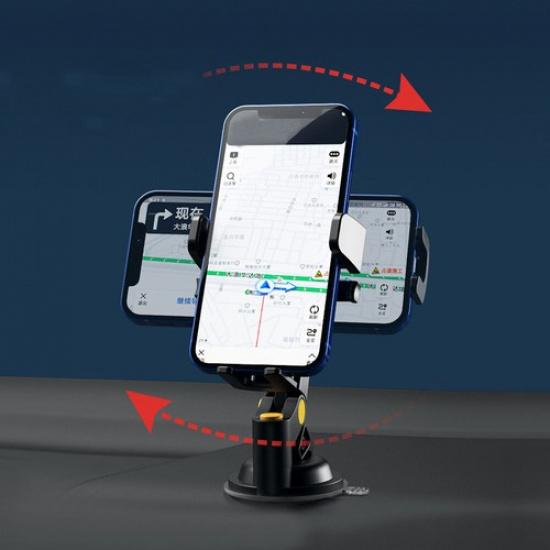 Universal 360° Car Mount Holder Stand Dashboard Windshield For Mobile Phone GPS