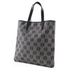 Loewe Anagram Handbag Tote Bag Gray / Black PVC/leather Unisex Used