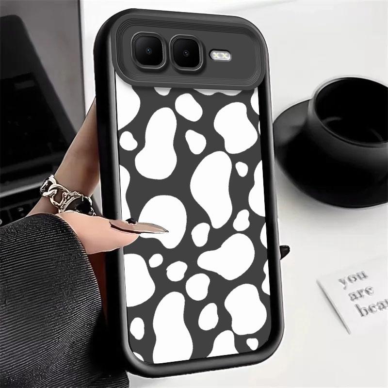 For Infinix Smart 10 Plus /Smart 10 HD 10HD 10PLUS Case Protect Leopard Print Pattern Silicone Soft Phone Case Matte Back Cover
