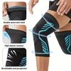 2PCS Compression Knee Support Sleeve Elastic Knee Pads Brace Springs Gym Sports Protector Basketball Volleyball Run
