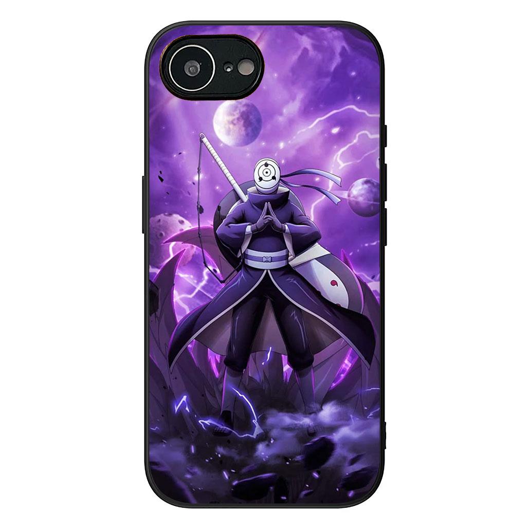 

Sasuke Tobi Uchiha Obito Narutos Phone Cover for Apple iPhone 12 13 Mini XS 11 Pro Max 7 8 Plus + XR 8+ X SE 2020 SE3 Coque Case iPhone 12 ProMax