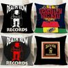 Popular D-DDeath Row Records Cushion Cover Comfortable Reversible Pillow Cover Ideal for Car Sofa Bedroom & Beyond