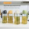 Dual-Use Kitchen Oil Sprayer & Pour Bottle – Large Capacity, Oil-Proof Glass for Seasoning & Cooking
