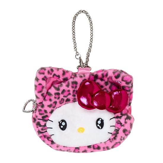 SANRIO Face-Shaped Pouch (Sanrio Gal-Cat) Hello Kitty Pink, Ages 3 and up, 283592 B0FYPLLLCH