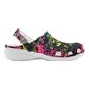Women Men EVA Garden Clogs Printed Lightweight Breathable Slip On Shoes Beach Pool Bathroom Home Summer Wear Pool Shower Use