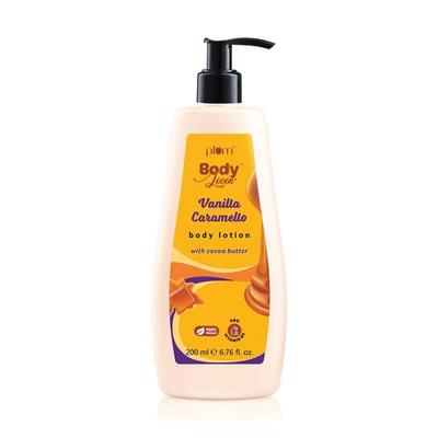 BodyLovin' Vanilla Caramello Body Lotion 200ml Pack of 1 | Deep Moisturizing Non-Greasy Glow for Dry Skin