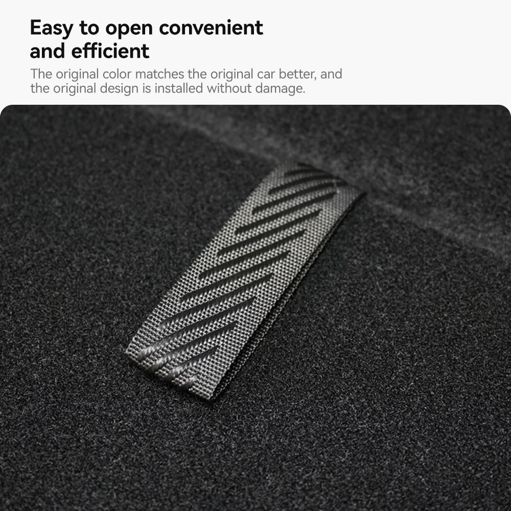 YZ For Tesla Model 3/Y/YL Trunk Lid Pull Rope and Rear Cargo Cover Storage Inner Traction Rope Accessories - Modification Parts