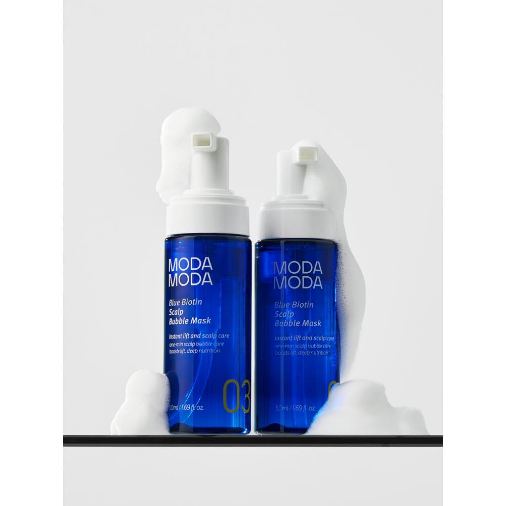 Moda Moda Blue Biotin Scalp Bubble Mask 50 Ml