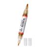 Marker DIY Brennstift Marker Doppelspitzig Holzbrandstiftel Marker Pyrographie Marker für DIY-Projekte Holzbrandwerkzeug
