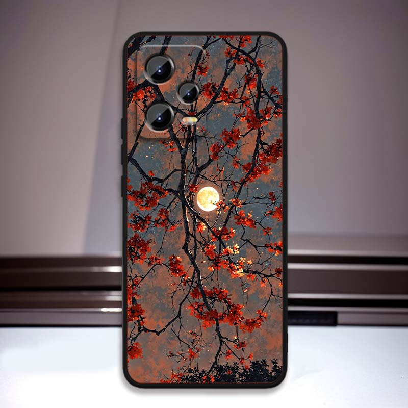 Cosmic Starry Sky Pattern Phone Case For Xiaomi Redmi Note 15 14 13 12 12S 11E 11 11S Pro Plus 4G 5G Black Soft TPU