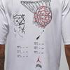 Jordan T Shirts Men's White Hooded Non Detachable Moderate Straight Fit FB7428-100