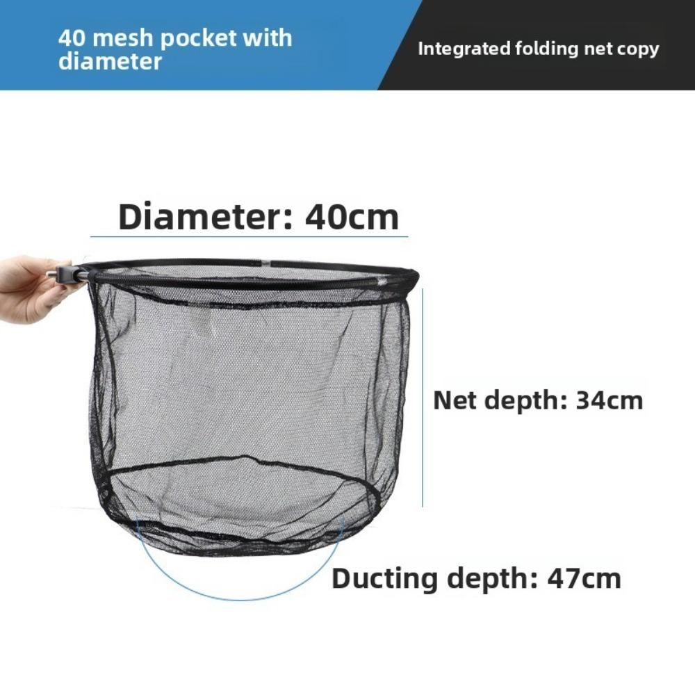 Fine Eyed Quick-Drying Mesh Aluminum Alloy Fishing Net Replacement Mesh  Net Replacement