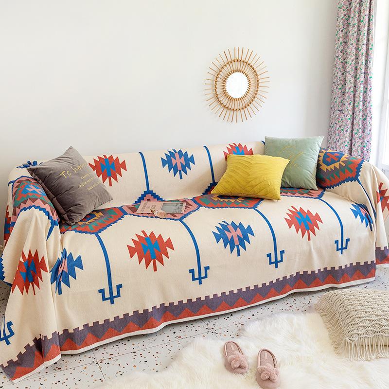 Nordic Sofa Blanket, Sofa Towel, Non-slip Sofa Cushion Cover, Bedside Blanket, Nap Blanket