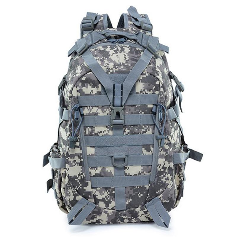40L Tactical Backpack for Men Camping Hiking Backpacks Reflective Outdoor Travel Bags Survival Molle Climbing Rucksack Bag
