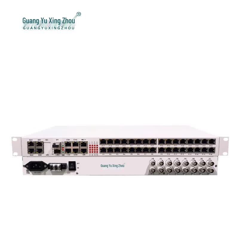 Integrated Multi-service Fiber Optic Transceiver