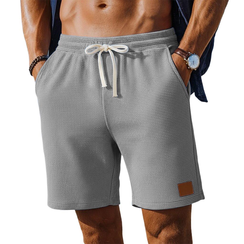 Men's Casual -Weave Drawstring Shorts