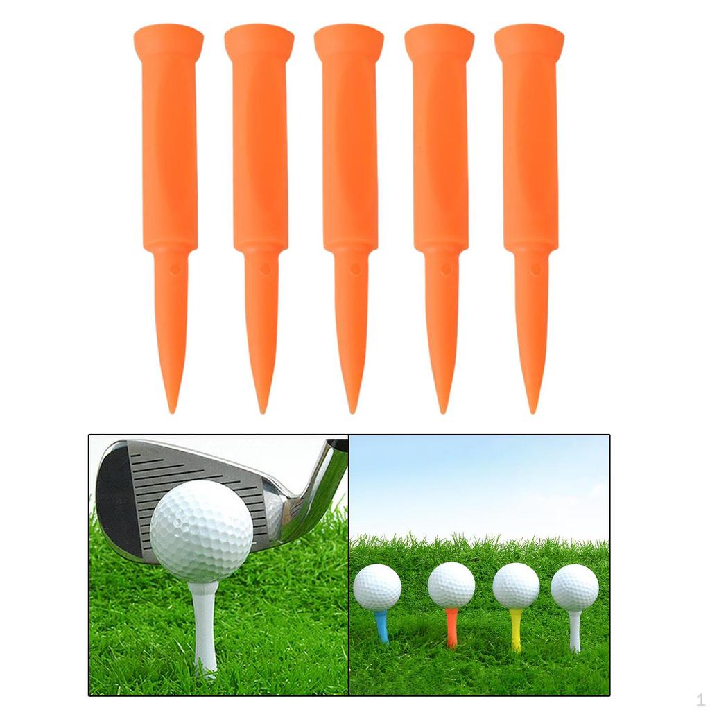 5-Piece Golf Tee Set for Simulator Use, Ideal Home and Office