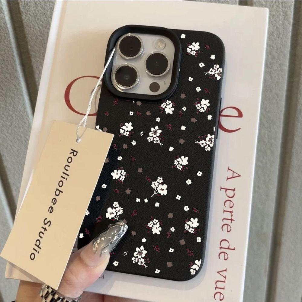 

HTO Cool Flower Daisy Luxury Lichee leather pattern Phone Case For Samsung A57 A36 A26 A07 A55 A35 A24 A15 A14 A05S A05 4G 5G Samsung A16 5G