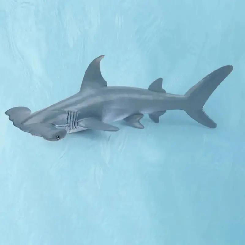 Gift Marine Animals Simulation Sea Life Shark Cachalot Animal Model Whale Figurines Dolphin Hammerhead PVC Ocean Action Figures