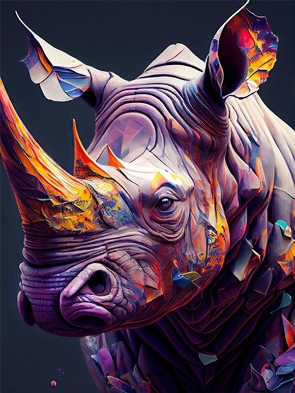 Diamond Painting Sale Graffiti Lion King Tiger Diy Full Square Round Drill Rhinestone Embroidery Animals Elephant Mosaic Cross Stitch Kits JX0012