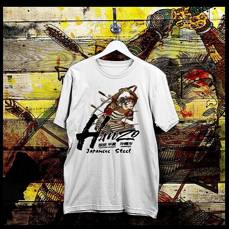 

Samurai T-Shirt Bushido Code Ronin Hanzo Warrior Japanese Kanji Edo Tee S-2XL 3XL