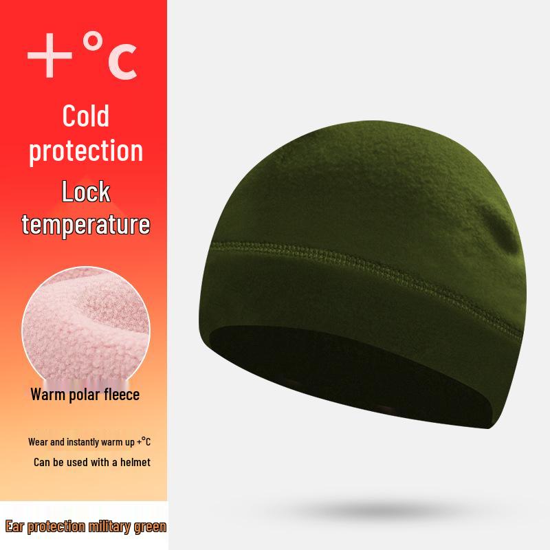 Thick Fleece Ear-Protective Winter Motorcycle Helmet Liner