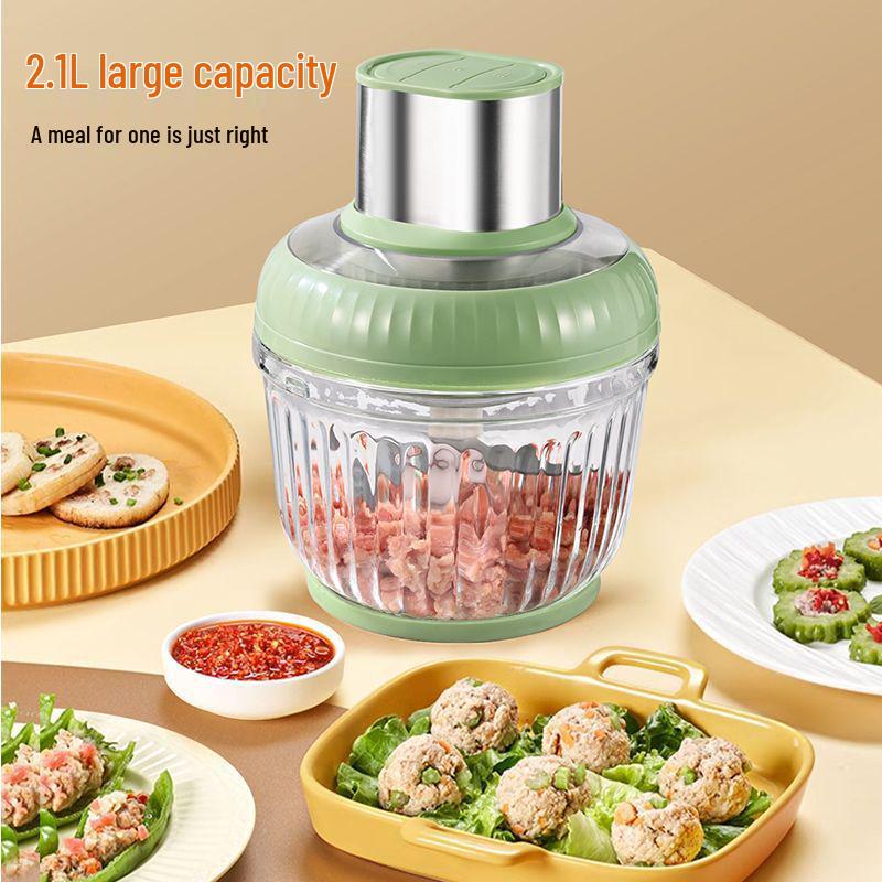 Automatic Multi-Functional Electric Meat Grinder & Garlic Paste Chopper for Baby Food