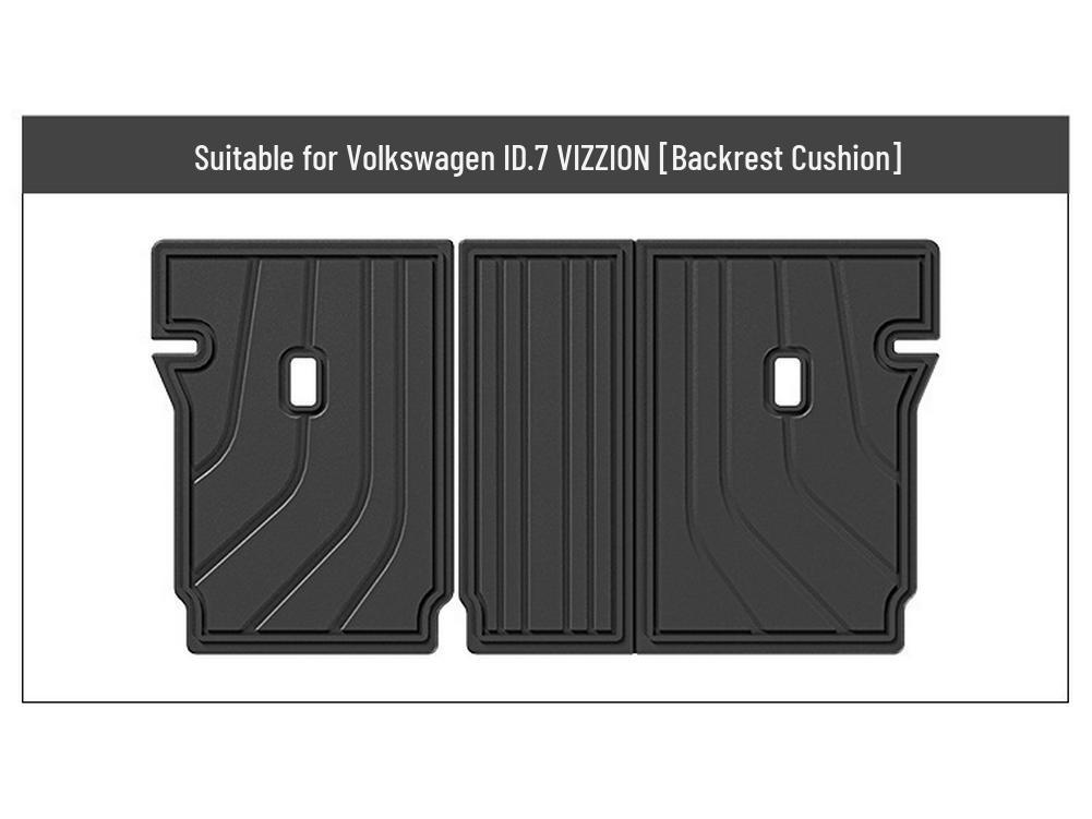 Volkswagen ID.7 VIZZION TPE Floor Mats - Eco-Friendly, Car-Specific, All-Weather