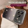 Gradient Glitter Crystal Lens iPhone 17 Pro Max Case with Apple 15 Shell